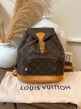 Louis Vuitton Monogram Montsouris MM backpack